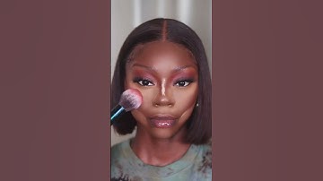 Soft Glam #lattemakeup #darkskinmakeup