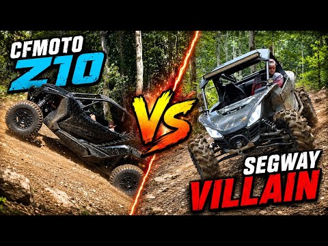 CFMOTO Z10 vs Segway Villain at Northwest Alabama Mountain Ride