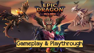 Dragon Epic - Idle & Merge Gameplay Android / iOS  Arcade shooting game by ONESOFT screenshot 5