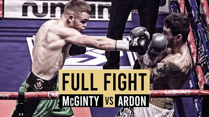 Brett McGinty vs Jan Ardon | Full Fight