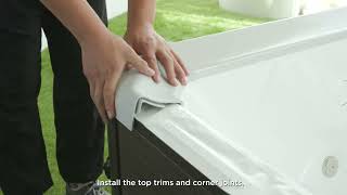 How To Set Up An Mspa 2023 Frame Series - Tribeca Hot Tub With Thermal Interlayers
