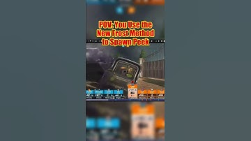 You Use the New Frost Method to Spawn Peek