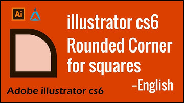 Round corner edges in adobe illustrator cs6   illustrator tips   English   ahamedama