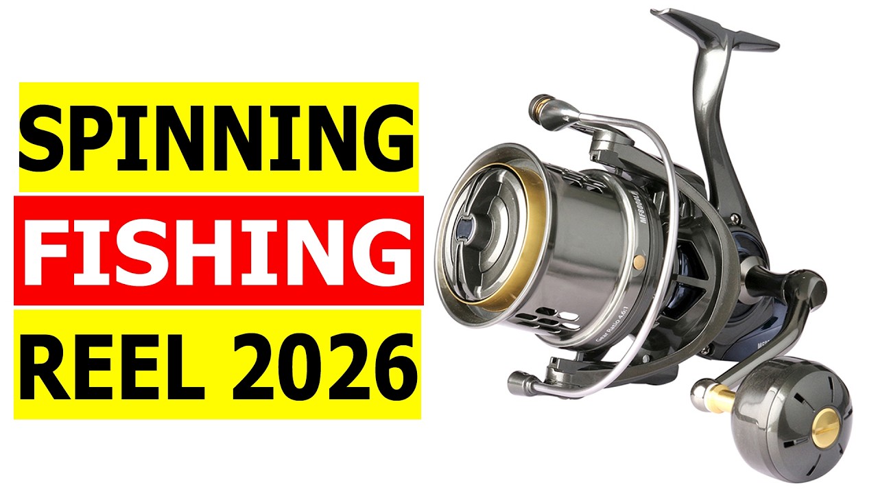 Top 5 Best Spinning Fishing Reel 2026 - YouTube