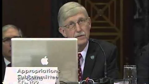 Sen. Moran Questions NIH Director on Fiscal Year 2015 NIH Budget Request