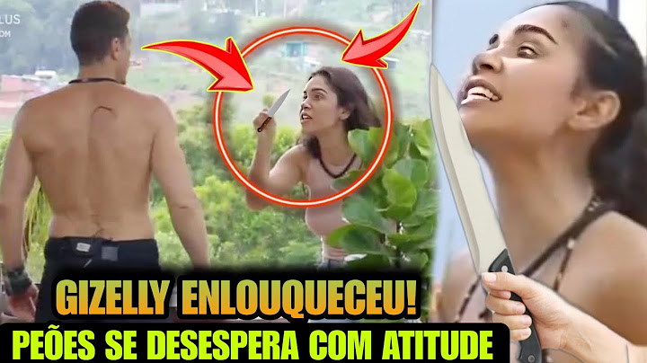 GIZELLY SURTA PEGA FAC4 PRA SACHA PEÕES SE DESESPERA CHAMAM Á PRODUÇÃO E SACHA É TIRADO DE A FAZENDA
