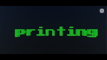 how to script in roblox studio #1 | printing