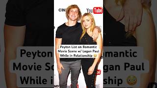 Peyton List talks kissing Logan Paul while in relationship 😳 #loganpaul #peytonlist