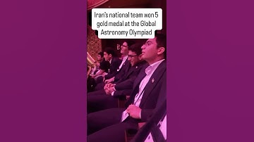 Iran secured first place in the Global Astronomy Olympiad for the second year in a row. #iran