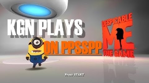 Despicable ME (PPSSPP)  on Nvidia Shield K1 Tablet (Android) | KGN Lets Play