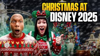 Downtown Disney Christmas 2025 FULL TOUR: Fireworks, Snow & Scavenger Hunt