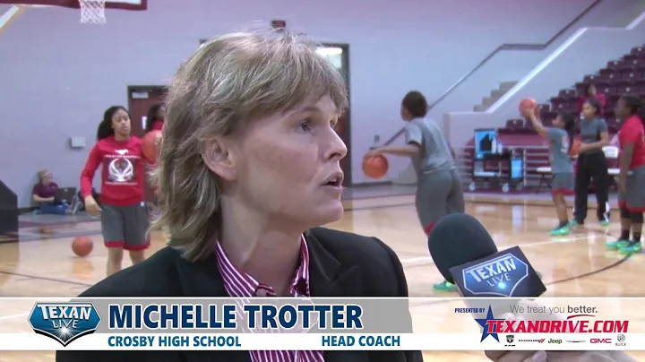 Crosby Girls Basketball Head Coach Michelle Trotte...