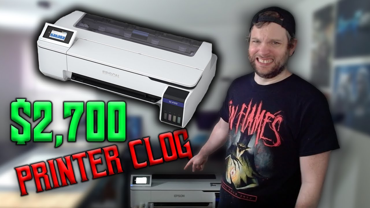 $2700 Epson SC F570 Clogged Nozzles: The Fix That Finally Works