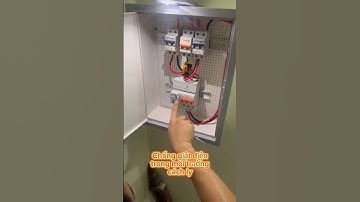 Cài đặt thông số sau khi lắp đặt thiết bị Chống sốc điện cách ly ĐẢM BẢO AN TOÀN ĐIỆN CHO GIA ĐÌNH