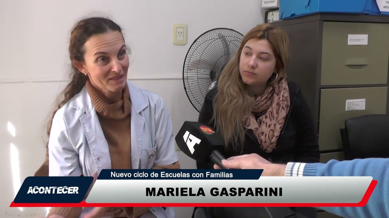 Marcos Juárez: Escuelas con familias. ¿Cómo funcional el programa? Más detalles