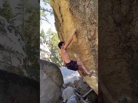 Beta Video for climb Adamantium Sit v10, Black Mountain