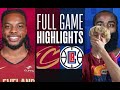 Cavs vs Clippers Reaction(Close Game)