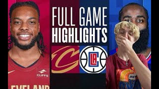 Cavs vs Clippers Reaction(Close Game)