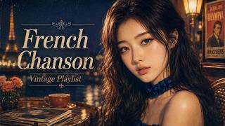 [𝐏𝐥𝐚𝐲𝐥𝐢𝐬𝐭] A Night in Paris, 1978 | Vintage French Chanson Playlist for Quiet Evenings
