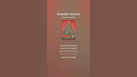 Thumbnail of 🤶🧑‍🎄Remember Christmas🤶🧑‍🎄 #fypシ゚  #popular #christmas #childrensmusic #funny #fypage