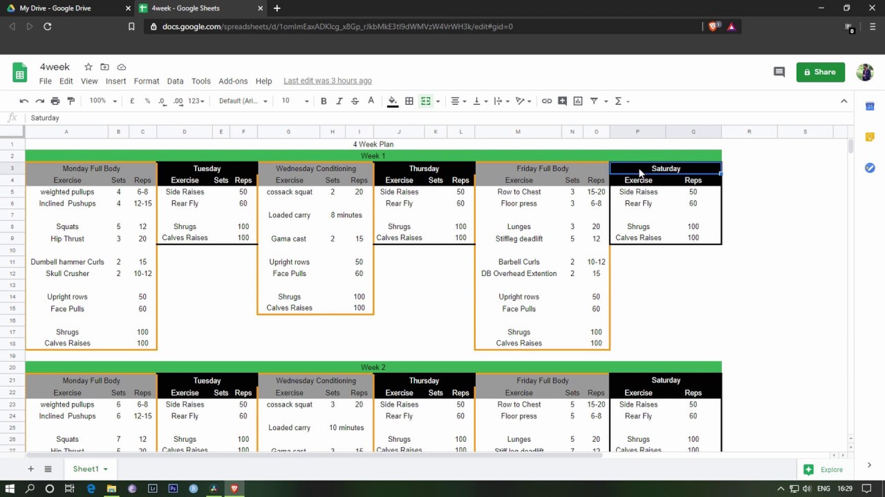 Full Body & Nuclei Overload Training ( 4 Week Workout Plan) YouTube