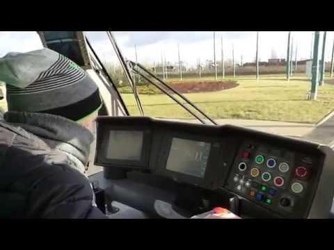 ALEX 9yo - prowadzi tramwaj Tramino - Katarzynka 2016 MPK Poznań