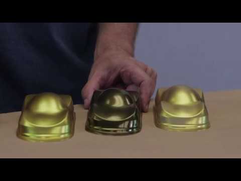 How to: Gold Plating on Chrome Items - Plastic Car Emblem - Kit Demo (NEW)  
