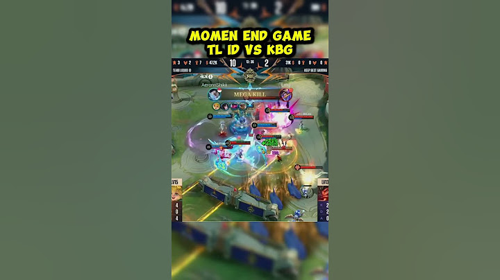 END GAME MOMENT || TL ID VS KBG || M6 WORLD CHAMPIONSHIP #mlbb #mobilelegends #m6