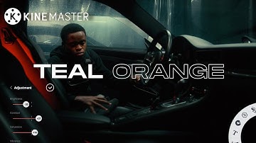 Teal and Orange Colour Grading on Mobile | Kinemaster Tutorial