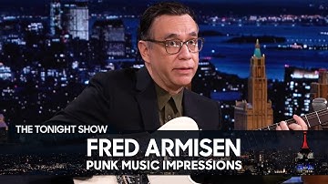 Fred Armisen Impersonates Each Decade of Punk Music | The Tonight Show Starring Jimmy Fallon