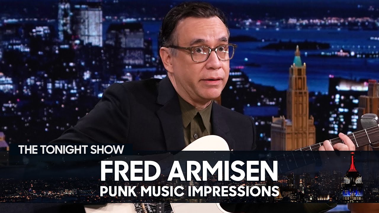 ⁣Fred Armisen Impersonates Each Decade of Punk Music | The Tonight Show Starring Jimmy Fallon