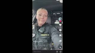 Cop Gets Suspended After Her Tik Tok Goes Viral Talking About Abusing Her Power