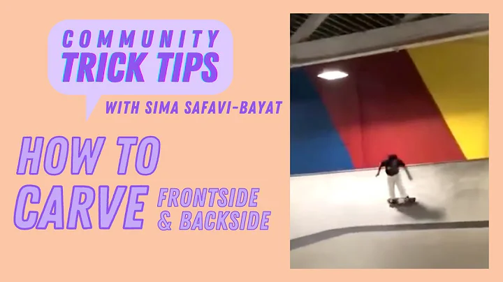 How to Carve Frontside and Backside with Sima