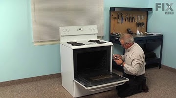 Frigidaire Range Repair – How to replace the Broil Element - 2400W