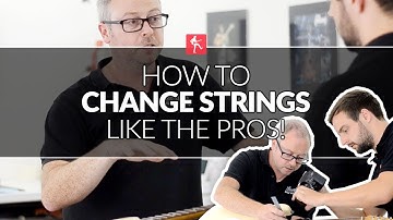 How To Change Strings Like The Pros (Part 1) - Guitar Maintenance Lesson