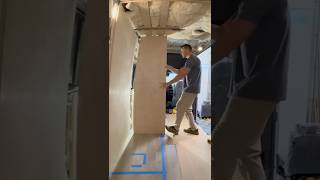 Scribing A Curved Wall Panel For Van Build