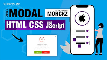 Create a Modal with HTML, CSS & use online JS script