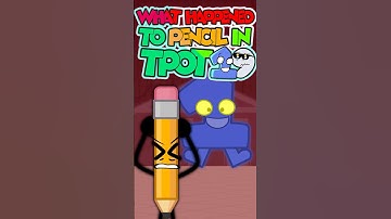 WAT IS ER MET PENCIL GEBEURD IN TPOT 19?! #BFDI #BFDIA #TPOT #BFB #shorts #animatie