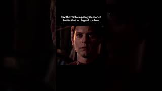 The zombie apocalypse started but it’s the I Am Legend zombies #zombie #movies #memes #postpunk