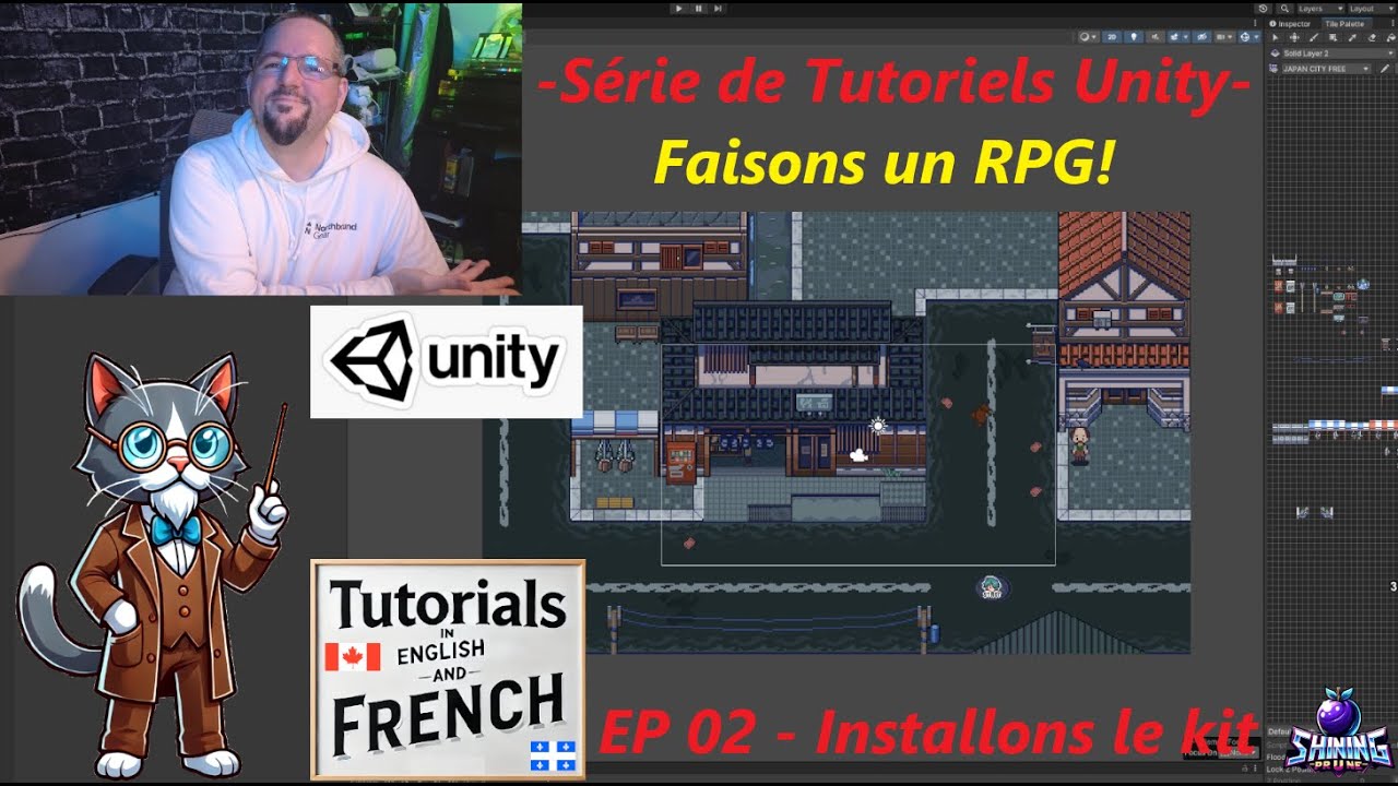 Unity Tutorial Series - Episode 02 (Version Française) - YouTube