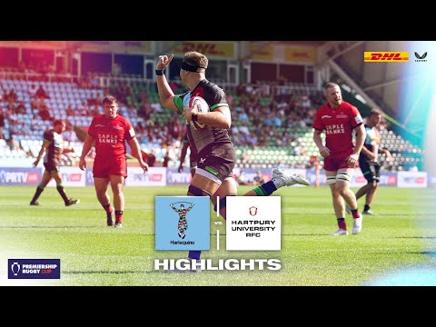Prem Rugby Cup Highlights: Harlequins defeat Hartpury University in thrilling 10-tries-match