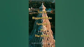 Top 10 Biggest Hindu Temples In The World 🕉️🛕🌍 #shorts
