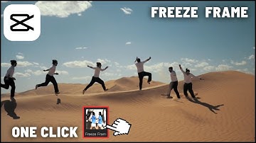 CapCut Tutorial - Freeze Frame Clone Trail Effect with ONE CLICK! (2023)