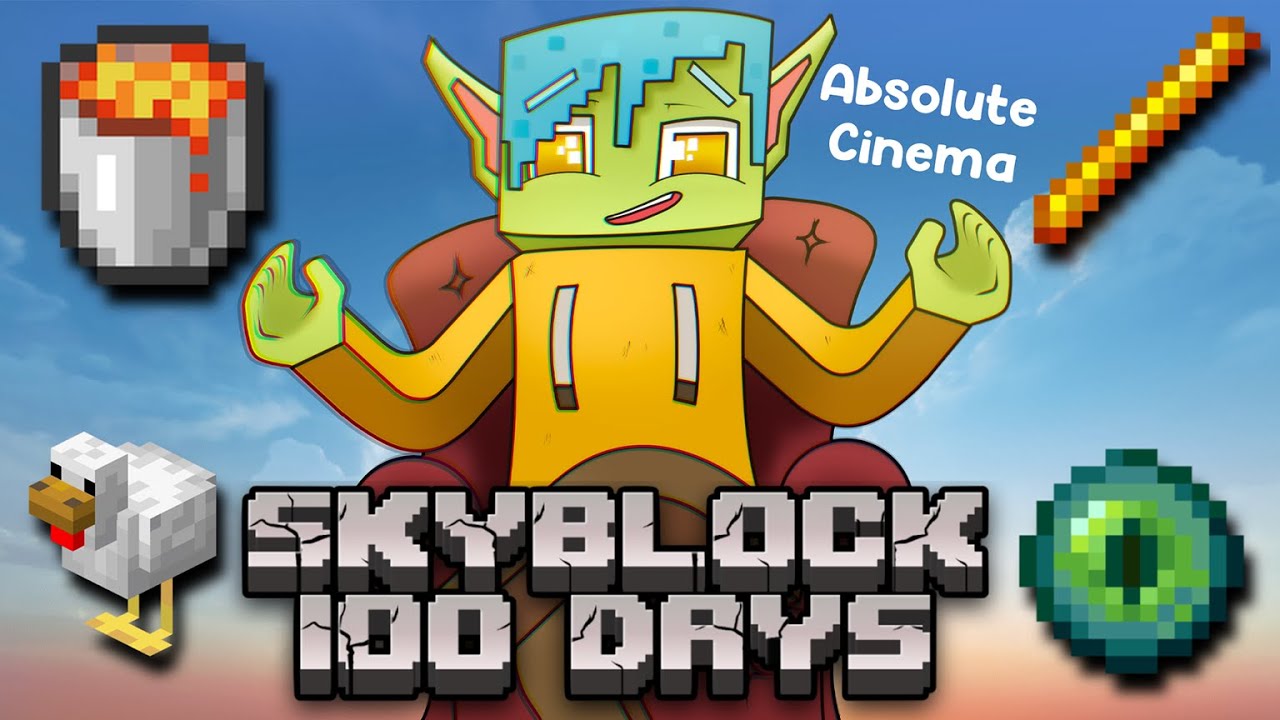 We Completed Skyblock And It Was Torture | Minecraft 100 Days