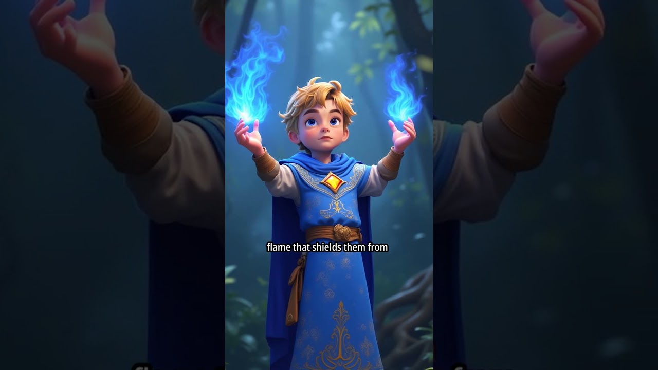 Blade and Spark: Fantasy Girl Warrior & Magic Boy Defend the Forest | Short Animation 