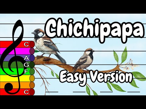 Chichipapa (Easy Version) [Japanese Folk Song] - Treble Clef