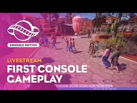Planet Coaster: Console Edition | First Gameplay Livestream