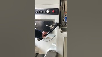 Left Side of  Precision Surface Grinder YHDM580