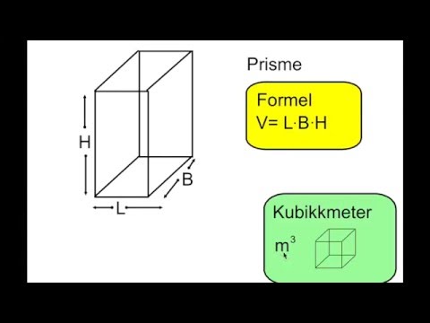 Hvordan regne ut volumet av et prisme?