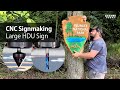 How to: CNC Signmaking National Park Sign | ToolsToday